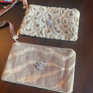 Keep It Gypsy  Wristlet Or Travel Bags Qty 2